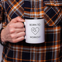 Кружка "Born to workout"